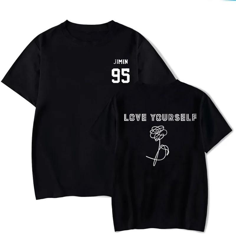 Hot Sale BTS Graphic Print T-Shirt Men Women Cotton Oversizd Short Sleeved Streetwear Y2k Harajuku Female Male Clothing Summer New Tee