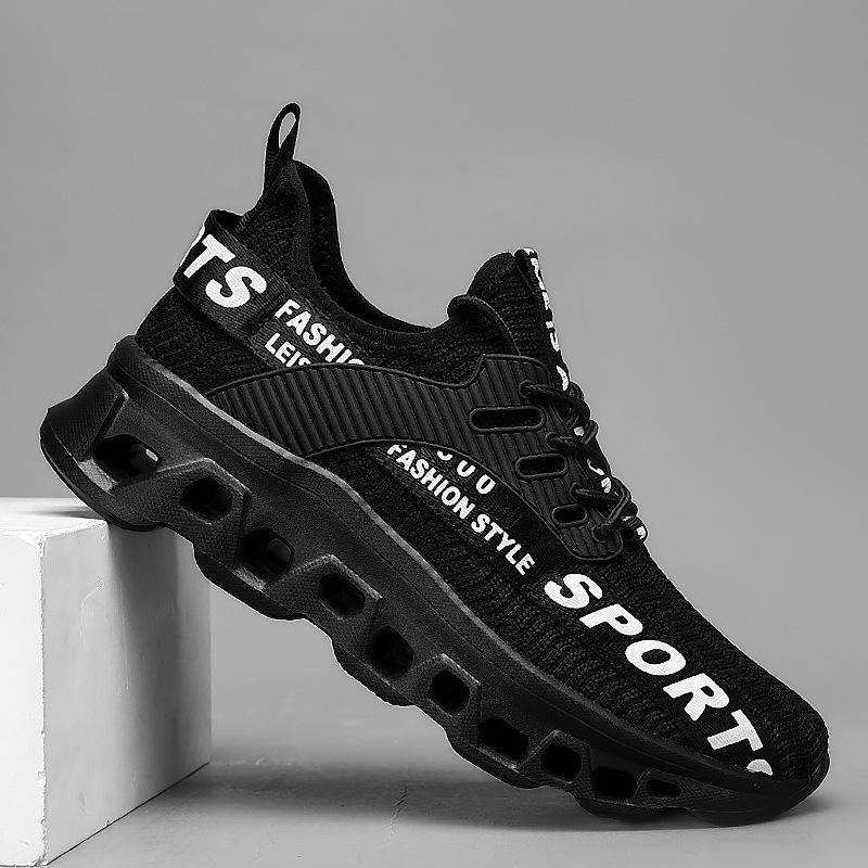 Shoes men s new men s shoes lace-up running shoes lightweight casual sports shoes men s shoes 39