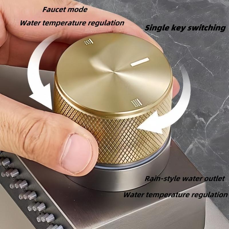 Household Pull-out 304 Stainless Steel Faucet Chrome Plated Gun Gray Hot And Cold Water Tap Kitchen Sink Faucet