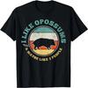 Opossum Possum Introvert Retro Vintage Gift T-Shirt