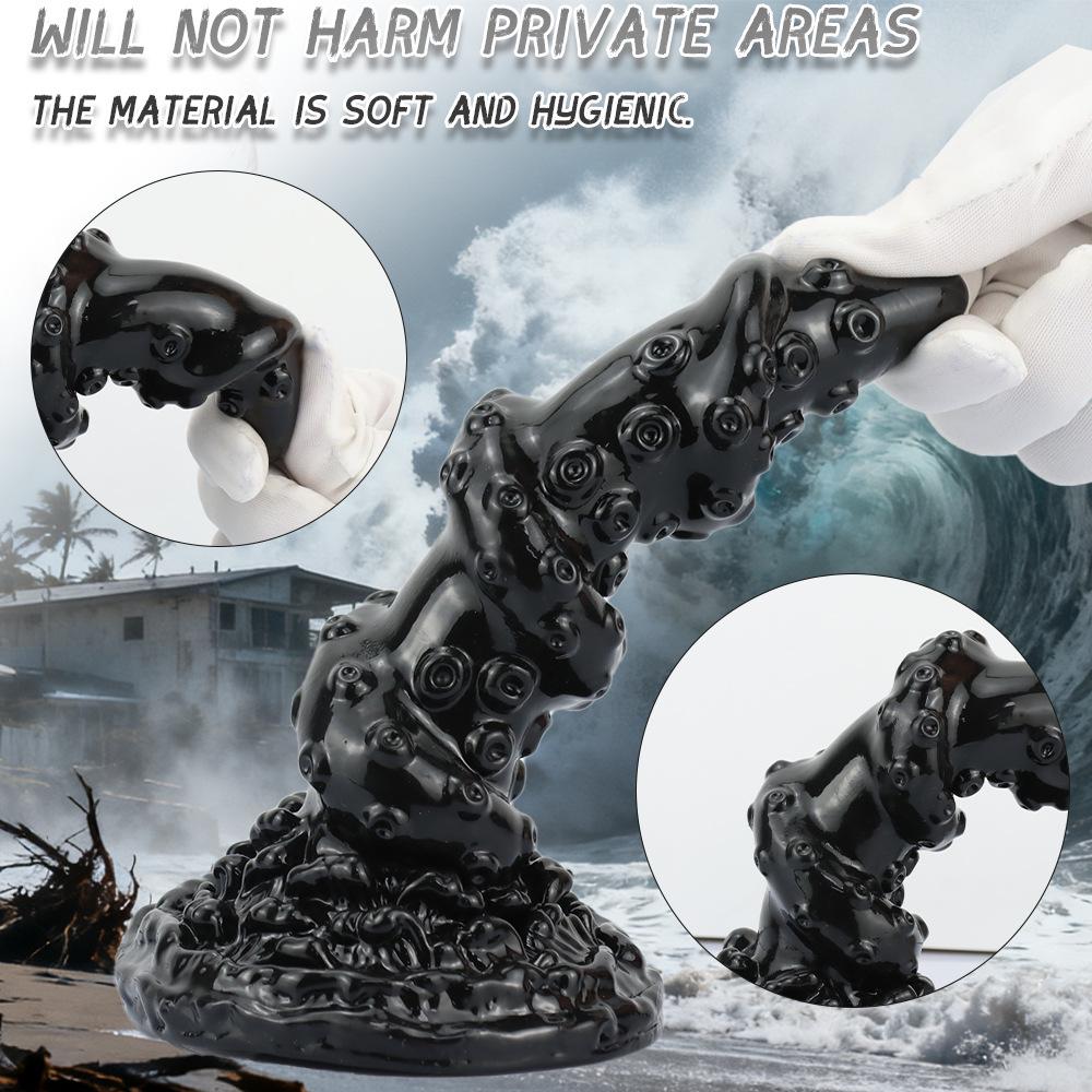Alien Octopus Soft Tail Anal Dilator Plug - Unisex Adult Sex Toy