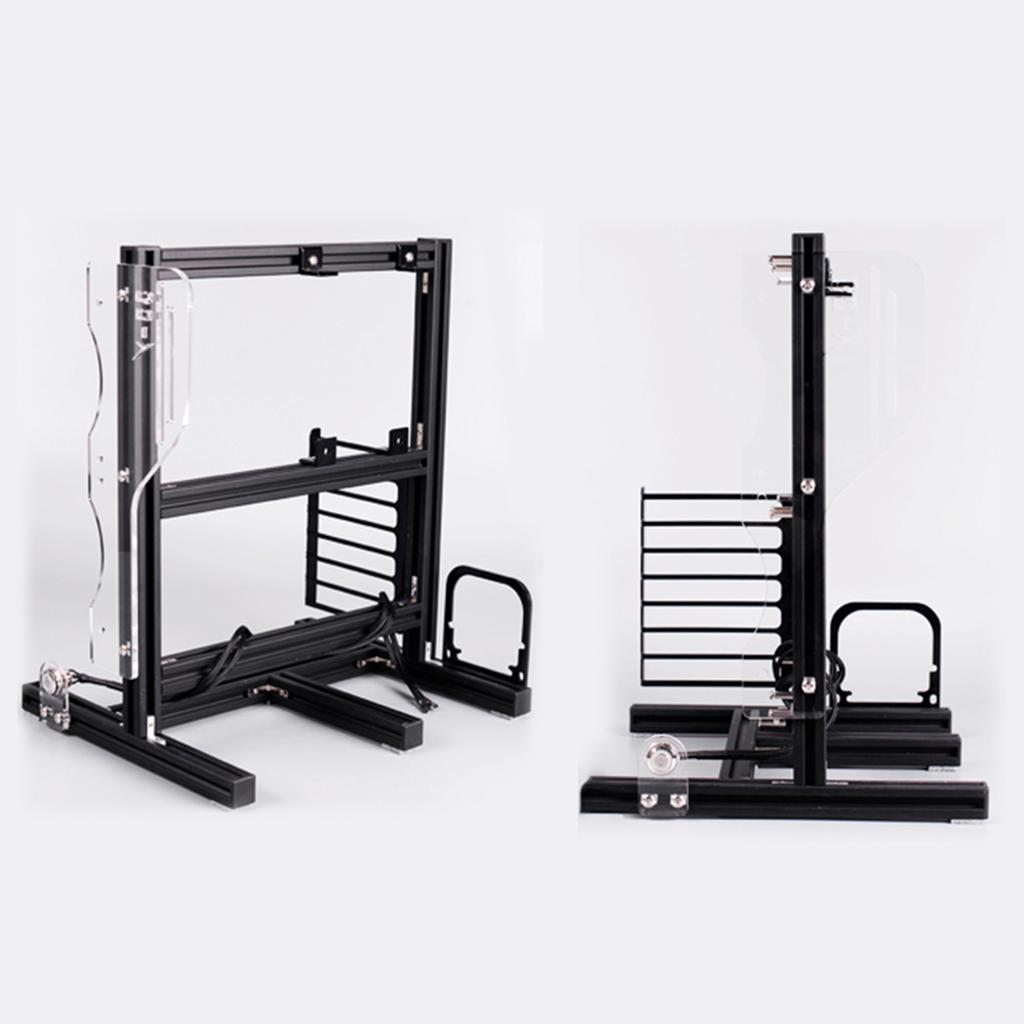 ATx M ATX  ITX Offenes Gehäuse Vertikale Übertaktungs-Testplattform Gehäuse Rack   Griff