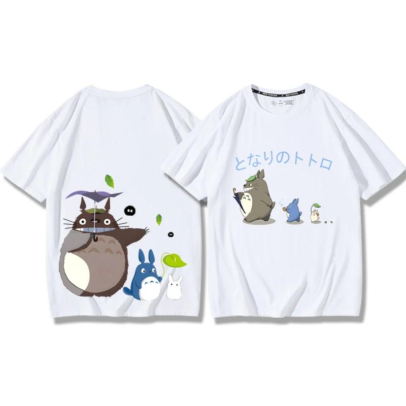 2025 Nou Tricou Hayao Miyazaki Anime Chenzhisuke Desen Animat Tricou Vară Vecinul Meu Totoro Tricou Topuri