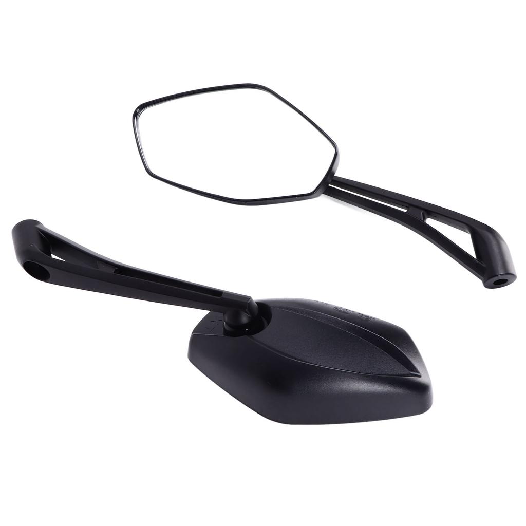 2 buc Stânga Dreapta Motocicletă Convex Oglindă Retrovizoare Negru Oglindă Laterală Înlocuire pentru SUZUKI GSXS750