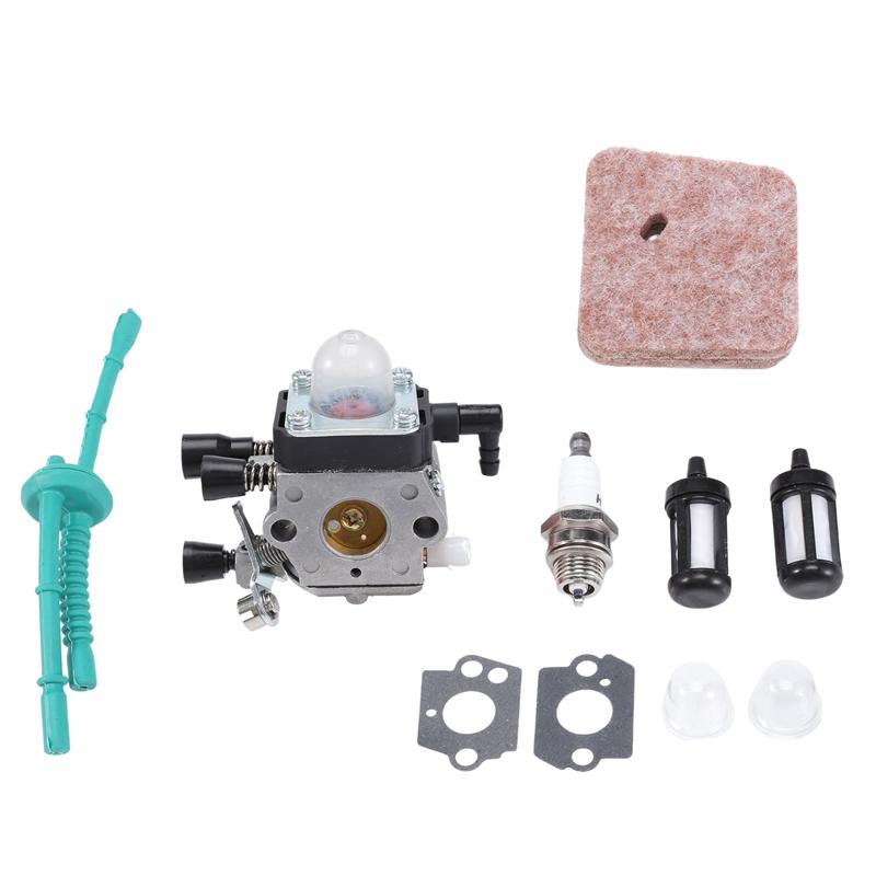 Stable-HS45 FS38 Carburetor Is Suitable For STIHL C1Q-S97 C1Q-S186 FS46 FS55 KM55 FS45 FS45C FS46C FS55C FS55R FS55RC Weeder