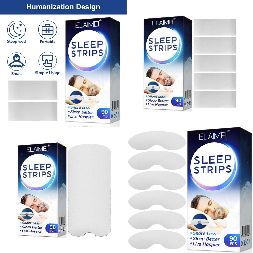 Elaimei Lip Closure Patch For Daily Good Sleep And Anti Snoring 90 Box Pieces