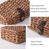 Skillfully Constructed Lidded Box Manual Plant Fiber Supervisor For Living Area Bedroom Shelf Arrangement