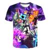 New Naruto Cartoon Character 3D Digital Printed Men's Cartoon T-shirt