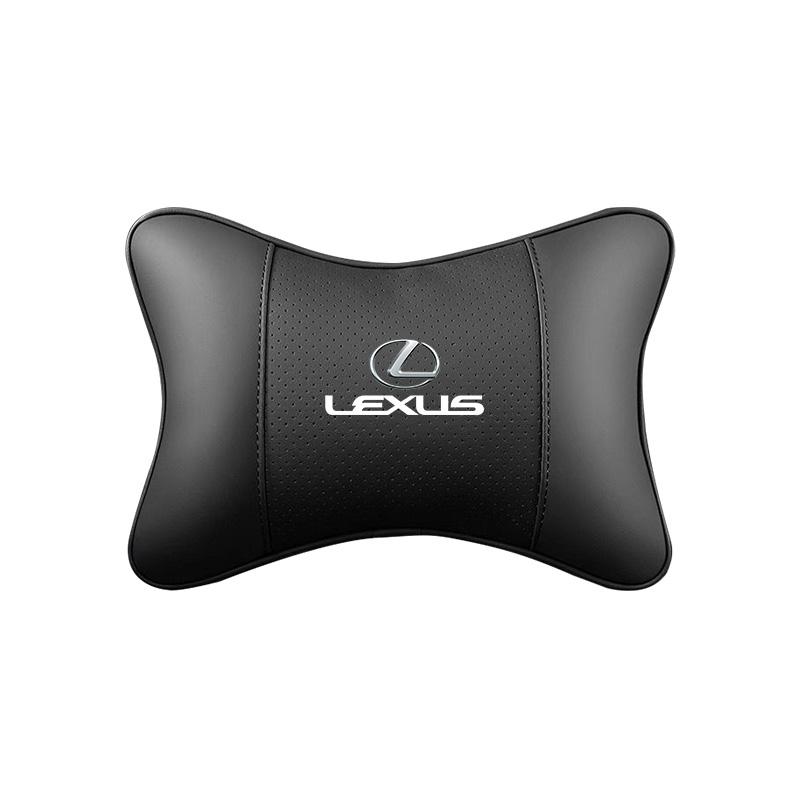 Auto Ledersitz Kopfstütze Nackenkissen Kopfpolster für Lexus F-SPORT ES RX NX LS UX LM LX GX LC RZ IS CT GS RC HS SC TX LBX
