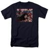 Justice League Movie Rally Mens T Shirt Navy Officially Licensed