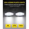 LED License Plate Lights Bright White Tag Lamp Assembly Replacement Compatible With Honda Accord Sedan Odyssey Civic Pilot & Acura MDX TSX TL ILX RDX