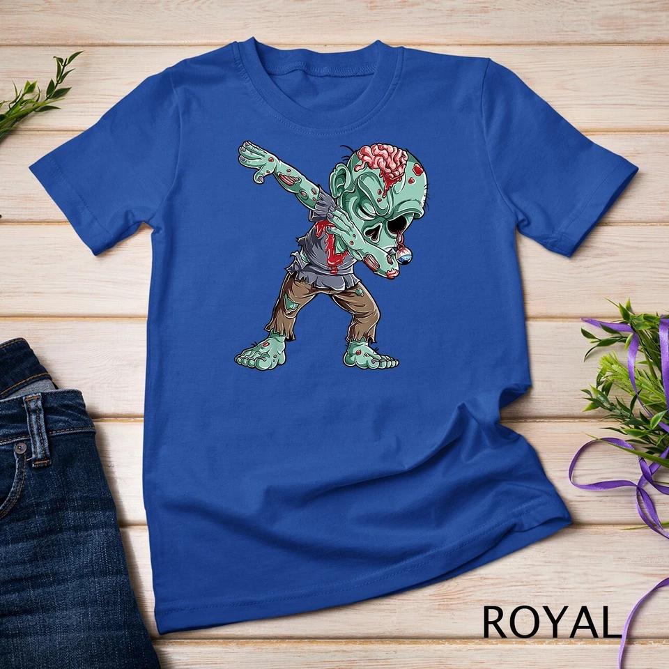 Dabbing Zombie T shirt Halloween Boys Kids Dab Funny Zombies Unisex T-shirt 10 3XL