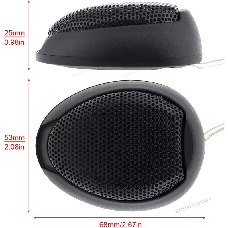 1000W Universal Waterproof Super Power Car Dome Tweeter 1 Pair High Noise Reduction Hifi Audio High Frequency Speaker