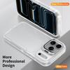Soft EVA + Hard PC 2-in-1 Metal Lens Holder Armor Phone Case For iPhone 17 Pro Max 15 11 12 13 14 16 Pro Max Bumper Back Cover