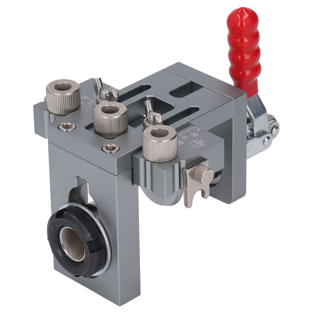 3 In 1 Woodworking Drilling Locator Quick Clamping Limiting Adjustable Puncher Tool Set