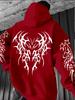 Modern Kids Hip Hop Sports Sweatshirt, striking black art printing, nice loose fit for boys girls sports casual