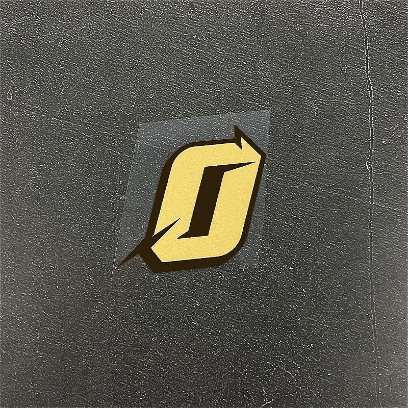 1PC Matte Gold Number 0-9 Motorcycle Stickers Waterproof for DIY Motorbike Fuel Tank Helmet Windshield Universal Vinyl Decals