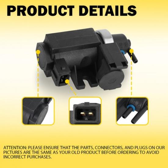 Turbocharger Boost Valve Solenoid for BMW 320i 328i 335i 428i X5 11747626351