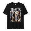 Hozier Jesus 2026 Pattern Printed Tshirt Womens Hip Hop Retro Short Sleeve Tshirt Casual Oversized Tshirt Street Wear Tops