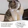 25Pcs DIY Engraving Aluminum Dog Tags Round Blank