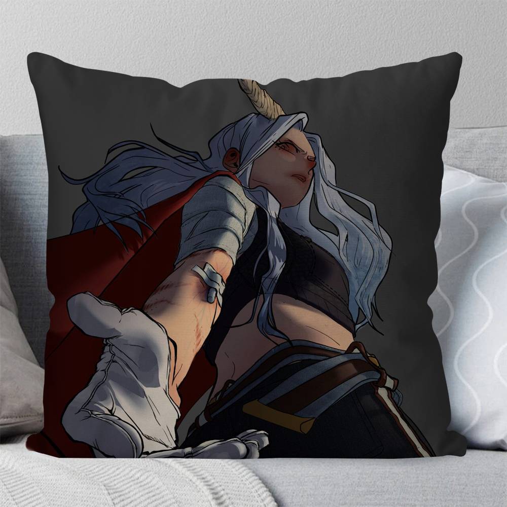 Eri Anime My HHero Academia Pillow Case Fashion Square Pillowcase Bedroom Sofa Room Ins Decoration Leisure