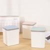 Mini Desktop Trash Can Plastic Waste Bin Collection Basket Rubbish Can  Bathroom