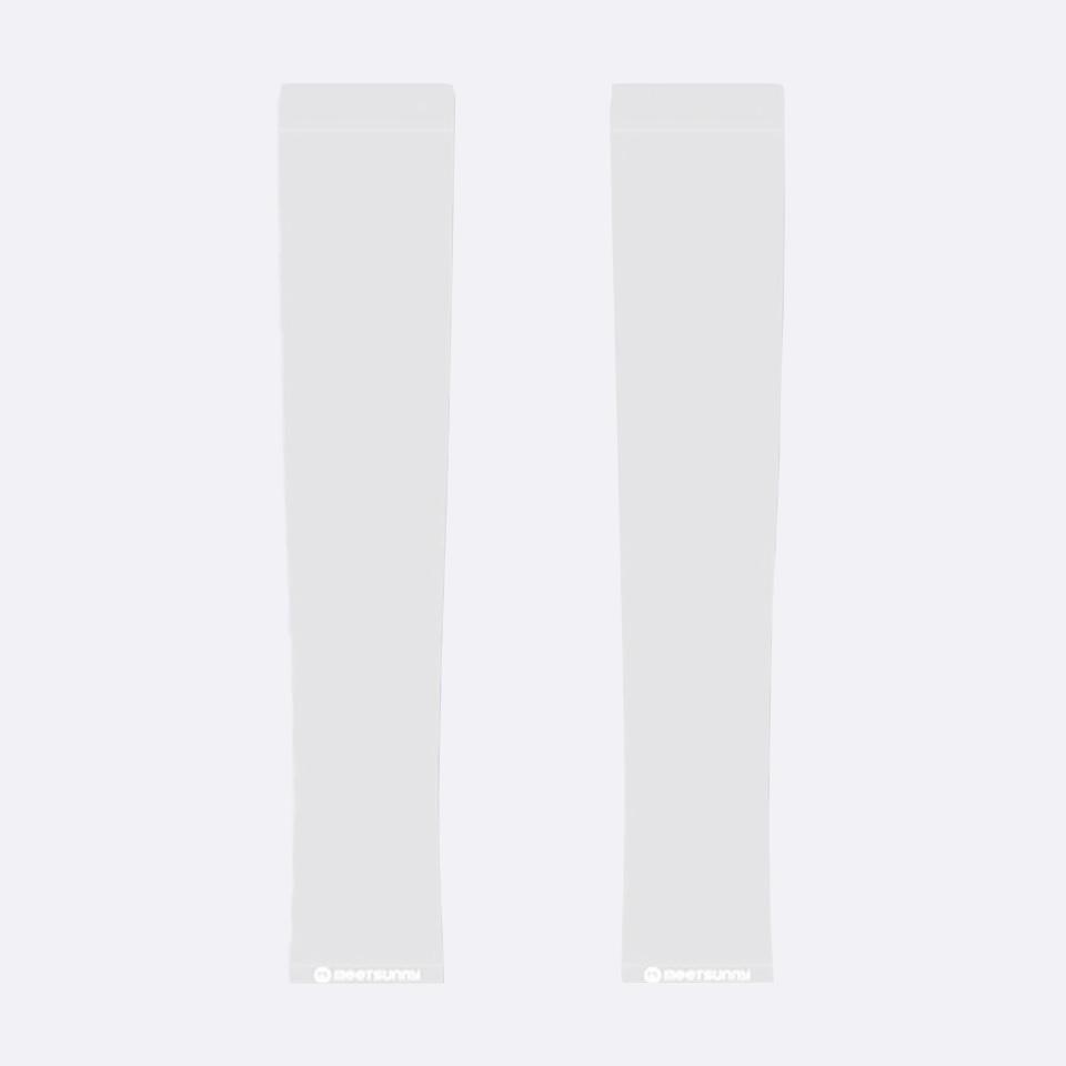 

Gobygo 1Pair Summer Ice Sleeve Uf50+ Sun Protection Sleeve Ice Cool Ice Silk Sleeve Thin Breathable Sleeve Arm Protector Unisex