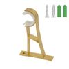 with Screws Curtain Rod Support Heavy Duty Curtain Fixing Clip Durable Window Hardware Tools