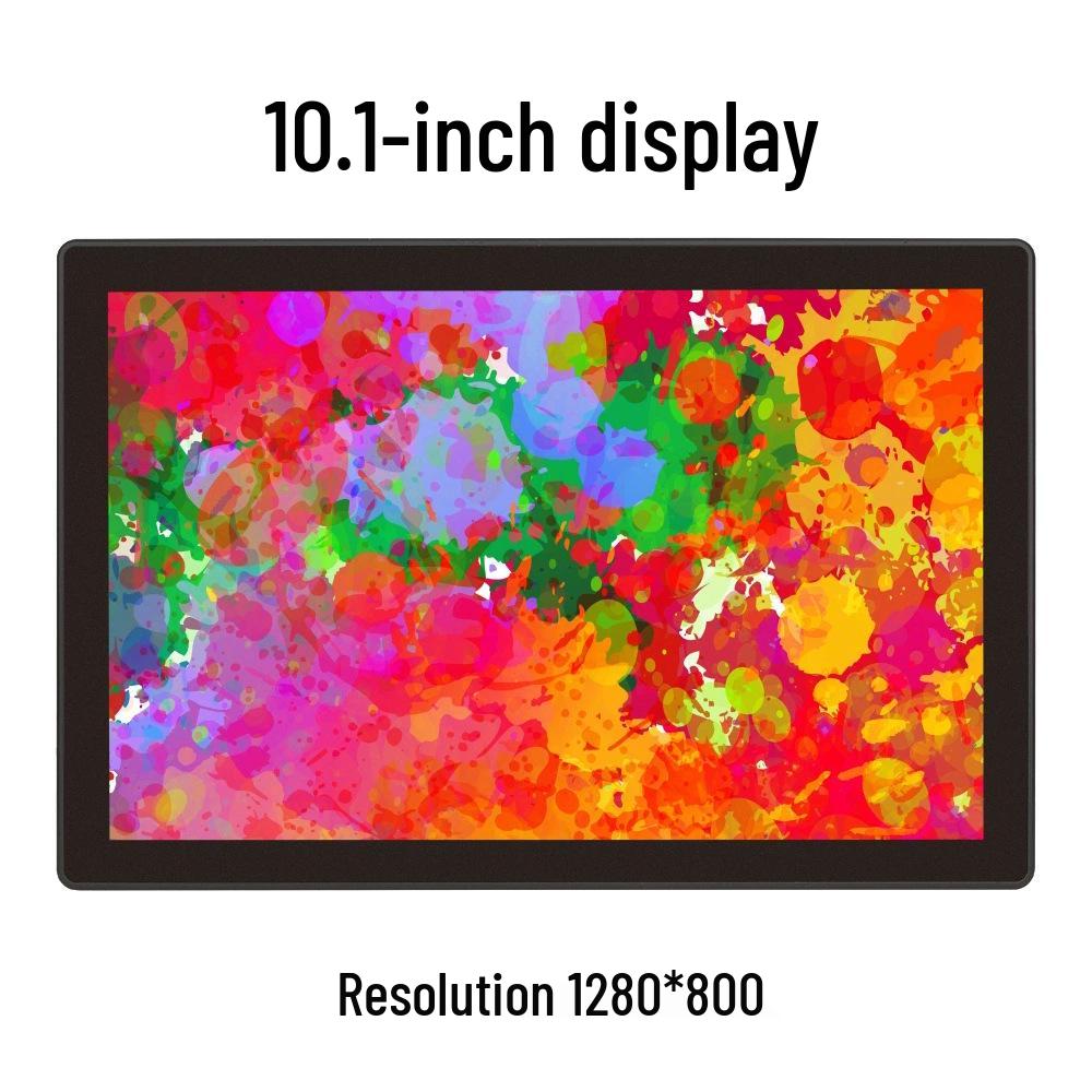 10.1/13.3" IPS HD Slim Touchscreen Monitor with One-Cable Connection for Secondary Screen and Industrial Control.