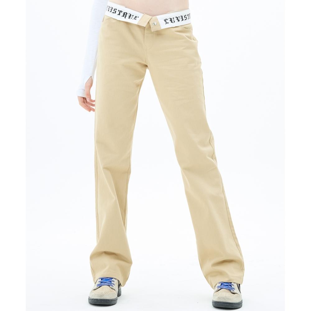 

LUV IS TRUE MZ LOW LISE PANTSBEIGE