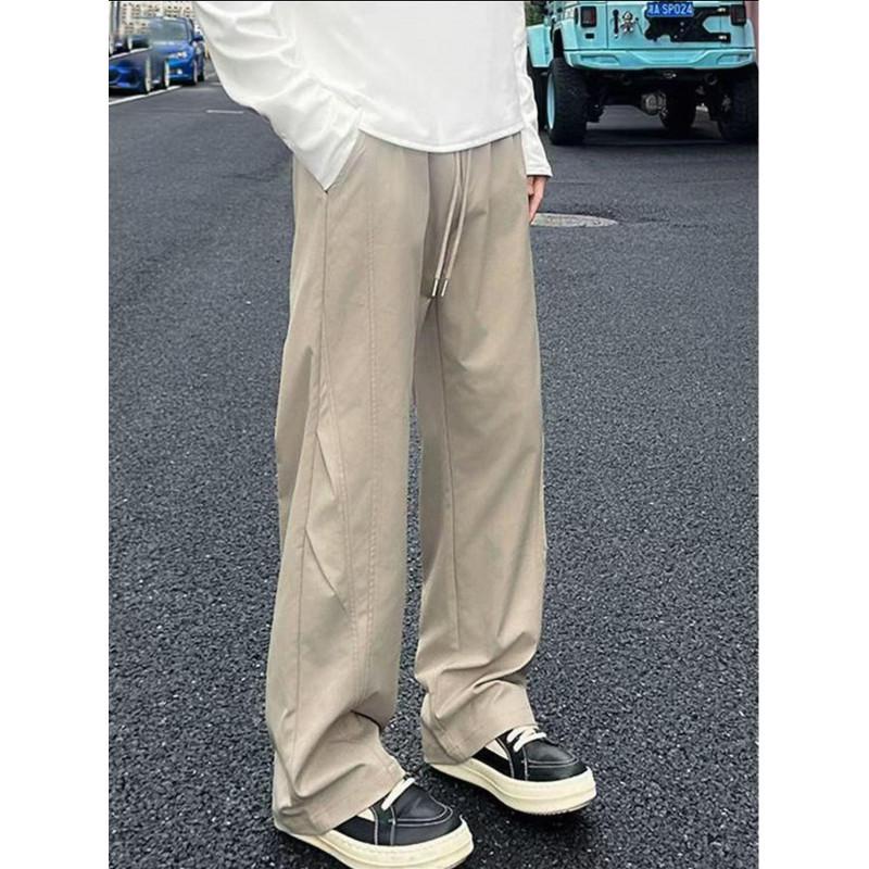 

Мужские брюки карго из нейлона Off-White быстросохнущие, с диагональными карманами - Американский стиль, осенние, для хайкинга, парашютные 2XL темные хаки