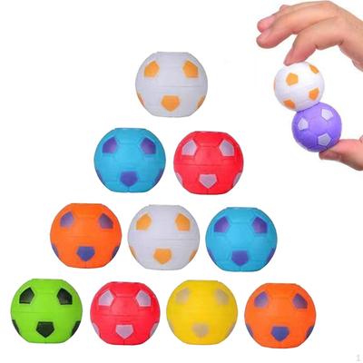 Fingertip Gyro Toys 10 Pack Soccer Sensory for