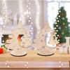 Elegant Festive And Wooden Christmas Ornaments Stunning Tree Decorations For Celebrations Seasonal