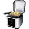 Steba Germany DF 150 Friteuse 1200 W Fonction Minuteur, Réglage De La Température En Continu, Avec Écran Acier Inoxydab