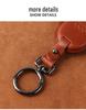 Genuine Leather Key Case for Honda Civic 11th Gen, Accord, Lingpai, Crown Road, CRV - Handmade Cowhide Key Bag