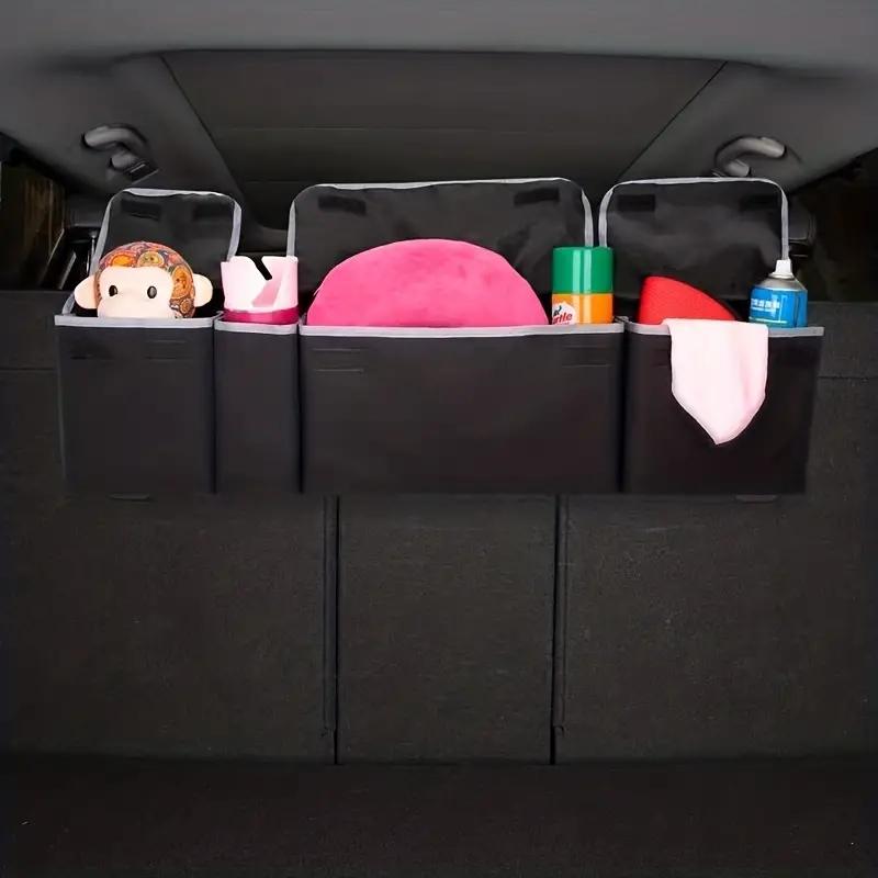 Rear Trunk Storage Box Hanging Car Storage Box, Foldable Luggage Storage, Multifunctional Car Storage