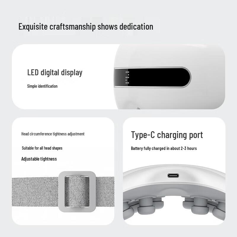 WOLO Visual Eye Massager with Hot Compress