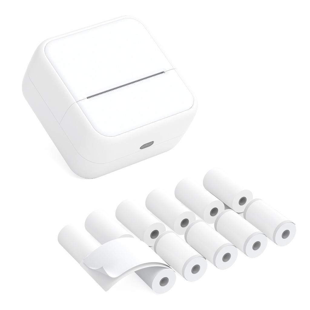 Mini taskuprinter Kaasaskantav termofotode kiirprintimine etikettide valmistaja masin BT Wireless Connect