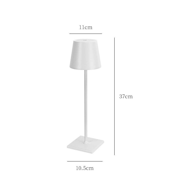 

LED Desk Lamp Usb Rechargeable Table Lamp Bar Restaurant Ambiance Wireless Touch Lamps Waterproof Led Lights For Hotel Bedroom білий