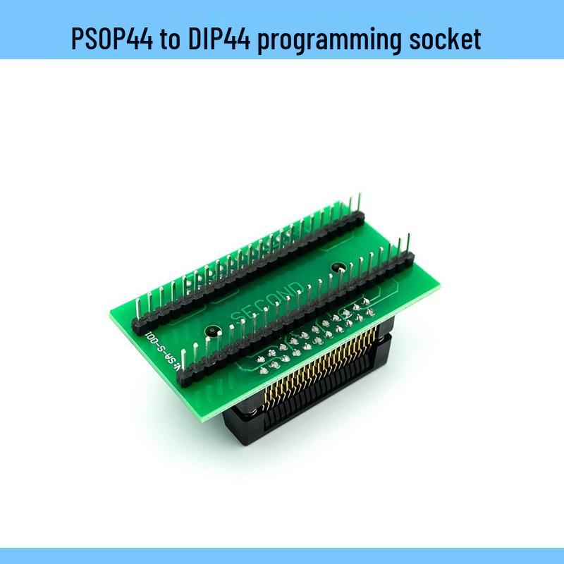 IC Test Socket Adapter: PSOP44 to DIP44/SOP44/SOIC44 Conversion