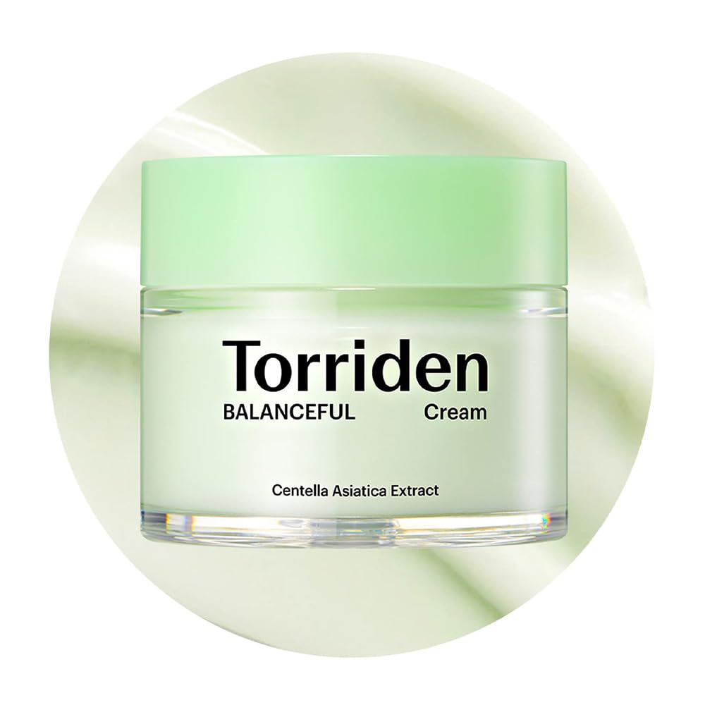 Torriden Balanceful Cica Cream 80ml Face Cream CICA Cica Moisturizing Moisture to the stratum corneum Gel cream Sensitive skin Inner dry Sebum Oily