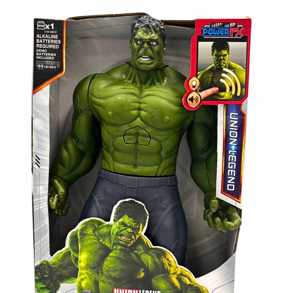 Hulk Vendicatori Figura Interattiva Marvel Giocattolo da Collezione 30 Cm