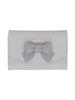 Maison De FLEUR Ribbon Smartphone Stand Card Case, Grayish Blue, 8A42FZJ0300