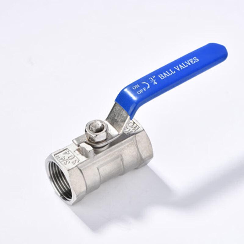 Junsong 304 Stainless Steel One-Piece Ball Valve