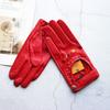 Summer Driving Women's Genuine Leather Driver Gloves Thin Style Unlined Fashion New Motorcycle Riding Color Sheepskin Gloves