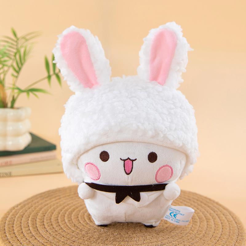 20cm Panda Bubu En Yier Pluche Speelgoed Crossdressing Pop Cartoon Panda Bubu En Dudu Diverse Stijlen Dragen Een Hoed Pluche Speelgoed 20cm