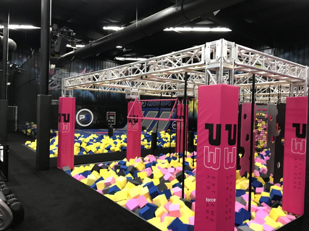 Indoor Trampoline & Soft Play Park for Adults & Kids - Challenge & Fun Area