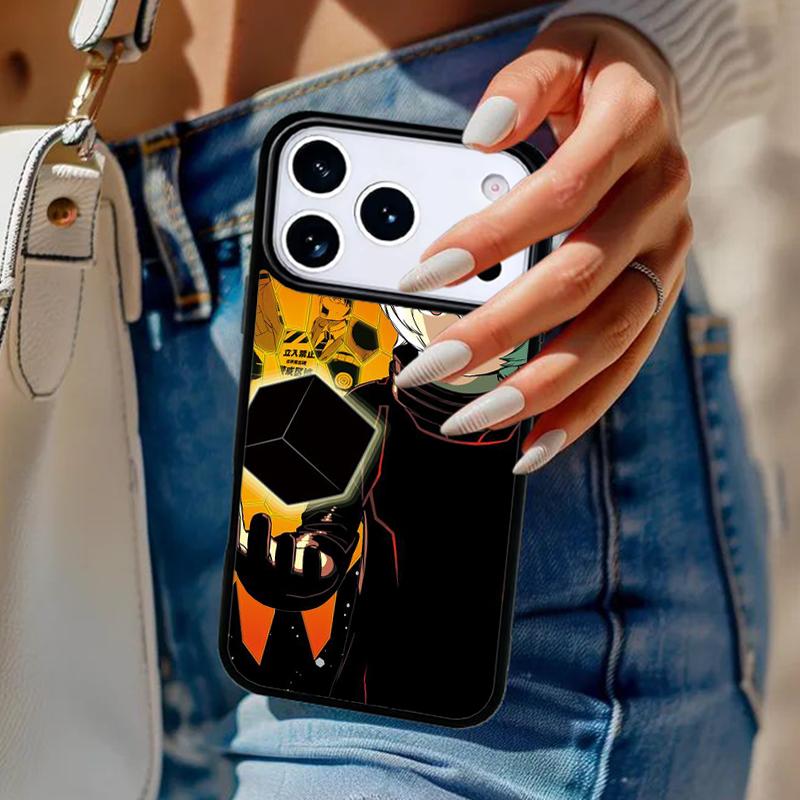 World Trigger Phone Case For iPhone 17 Air 14 15 13 12 Max Cover For Apple 16e 11 Pro Max Plus Coque