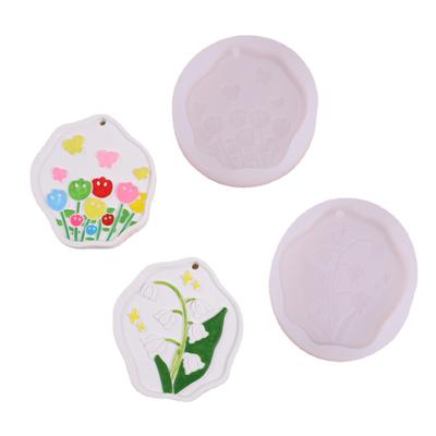 Minkšta silikoninė forma, skirta aromatinių pakabukų muilų ir dekoratyvinių amatų gamybai automobilių gipso gipso epoksidinės dervos formoms