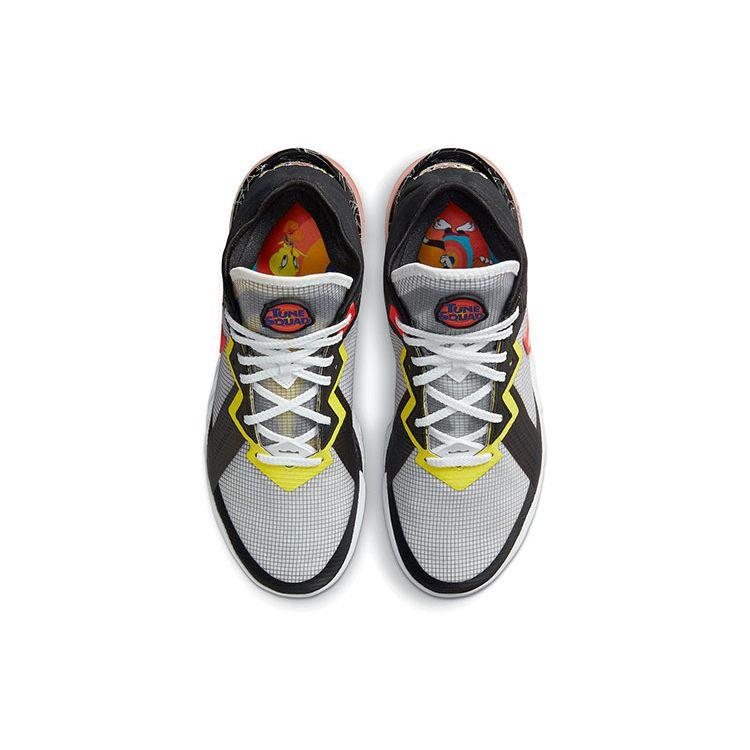 Space Jam X LeBron 18 Low Sylvester X Nike Tweety Unisex Sneakers Grey White Black CV7562-103
